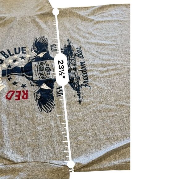 Sonoma Red White & Blue Bourbon Freedom Bar T-Shirt Men’s 2XB Tee USA 1776 - Picture 5 of 7